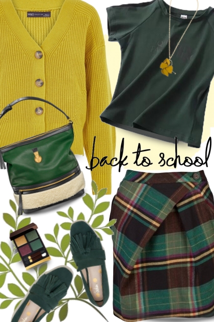 back to school- Modekombination