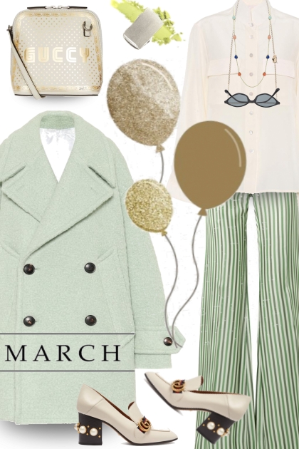 tender greens of spring- Combinazione di moda