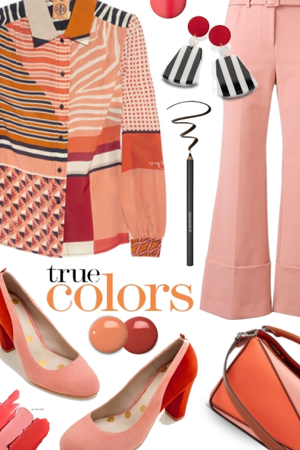 true colors- combinação de moda