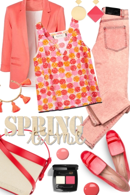 coral and friends- Fashion set
