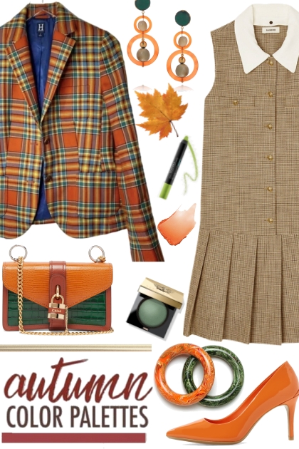 shades of early autumn- Fashion set