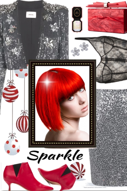 Holiday sparkle- Modna kombinacija