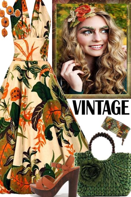 Vintage Tropics- Модное сочетание