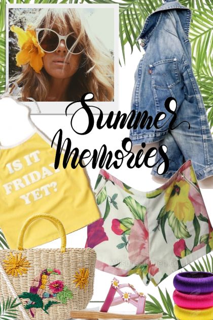 Summer Memories- Fashion set