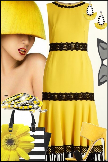 Yellow Daisy- Модное сочетание