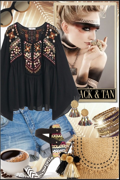 Black and Tan- Combinaciónde moda