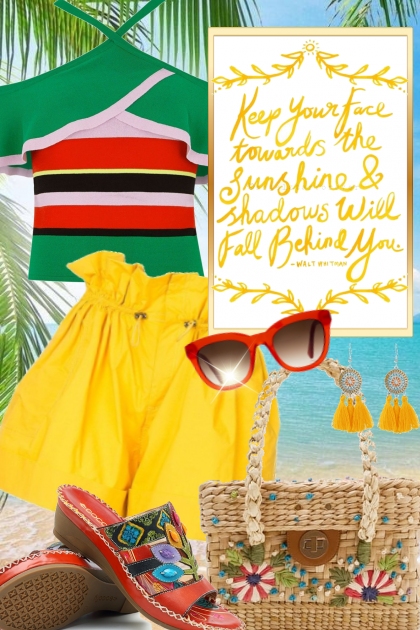 Keep your face to the sun- Fashion set