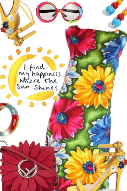 I find my happiness where the sun shines- Fashion set