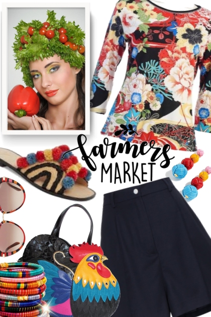 Farmers Market- combinação de moda