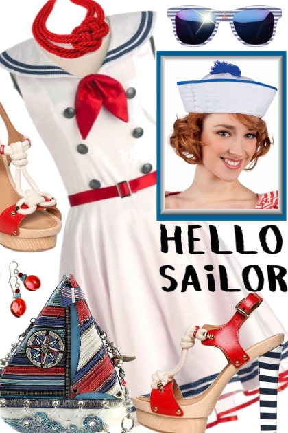 Hello Sailor- Modna kombinacija