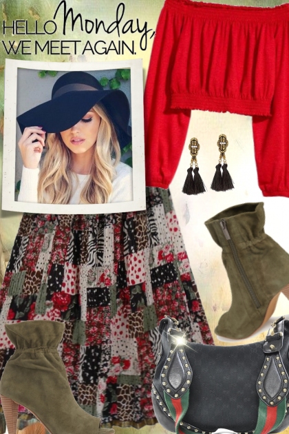 Boho Monday- Combinazione di moda