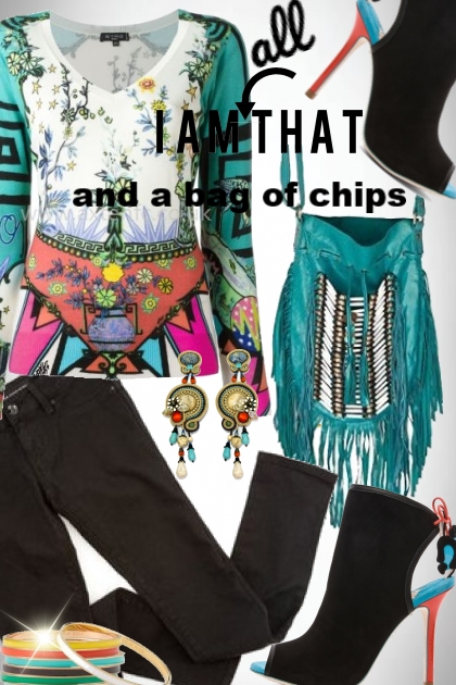 I am all that and a bag of chips- Combinazione di moda