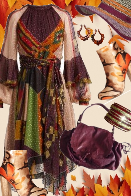 Etro Boho Dress- Combinaciónde moda