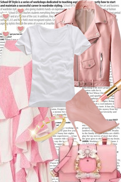 Pink Perspective- Modna kombinacija