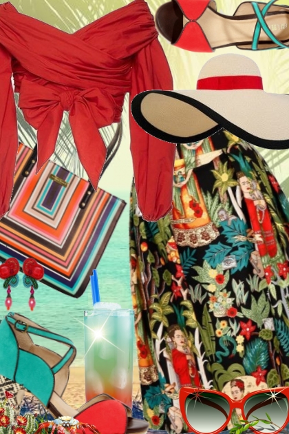Frida's Park Night Skirt- Fashion set