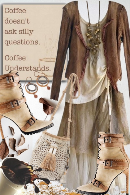 Coffee Understands- Combinazione di moda