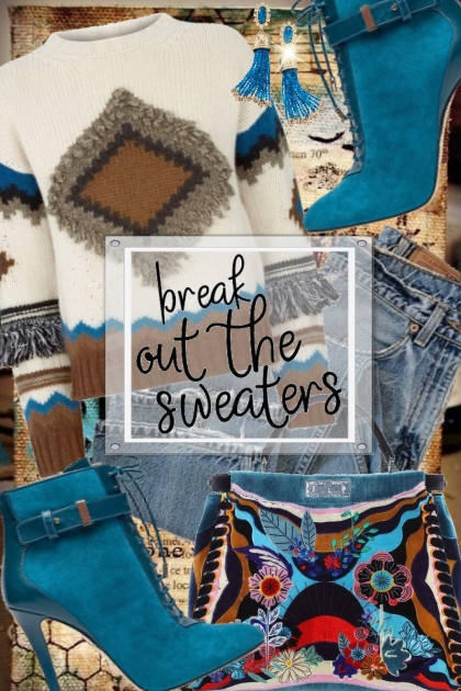 break out the sweaters- コーディネート