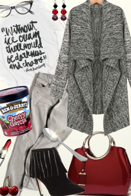 Without ice cream . . . - Combinazione di moda