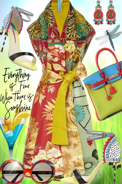 Everything is Fine when there is Sunshine- Combinaciónde moda