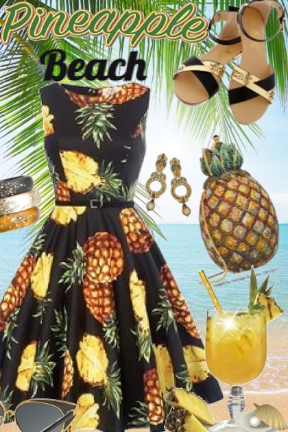 Pineapple Beach- Modna kombinacija