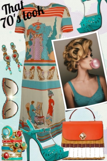 That 70&#39;s look- Combinaciónde moda