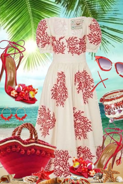 Red Coral- Fashion set