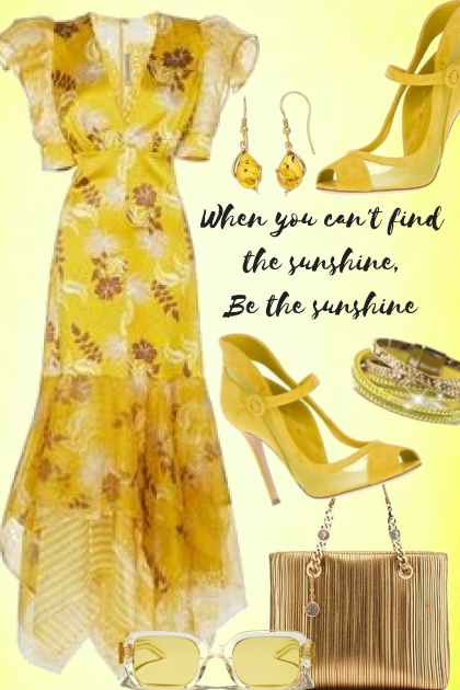 Find the sunshine- combinação de moda