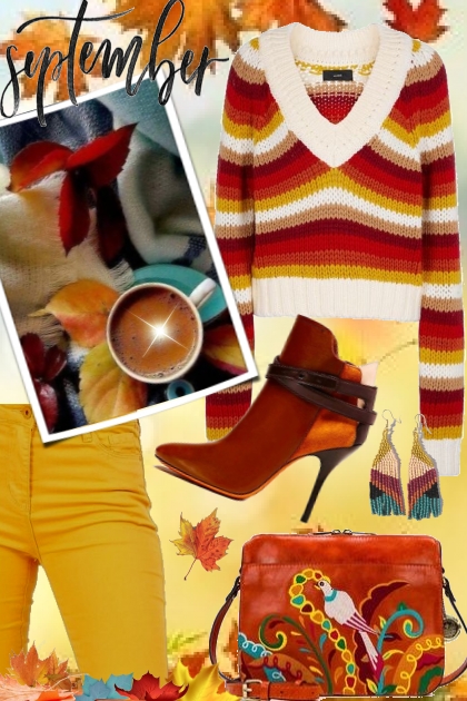 September Sweater- Combinazione di moda