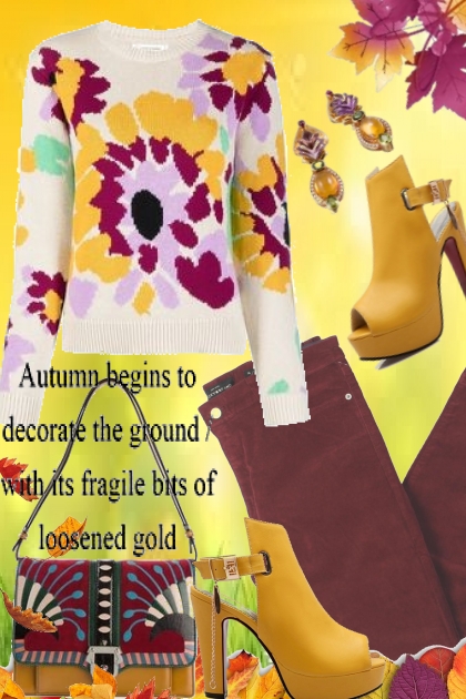 Autumn Gold- Modna kombinacija