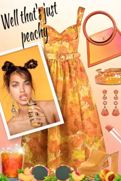 Peachy- Combinazione di moda