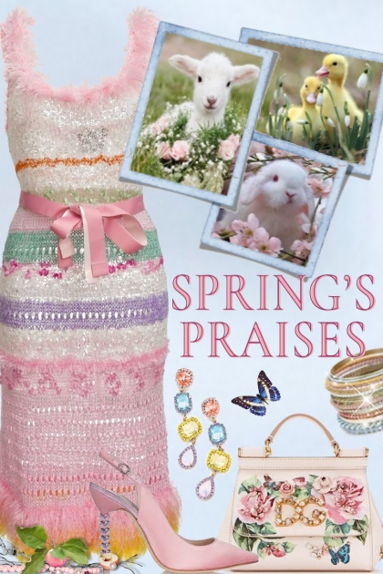 Spring's Praises- Модное сочетание