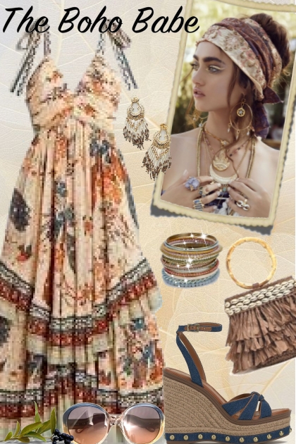 The boho babe- Fashion set