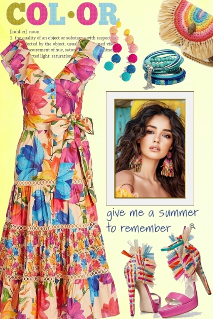 Summer to remember- Combinazione di moda