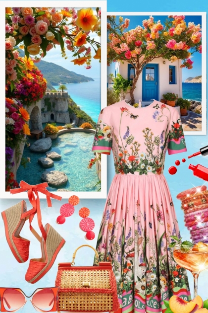 Peach Bellini- Fashion set