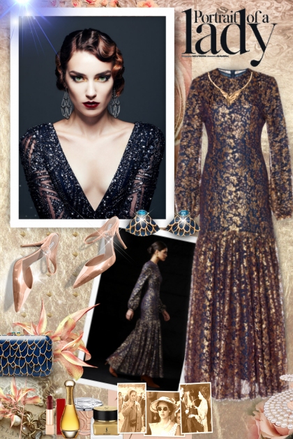 the Dowager Countess- Combinaciónde moda