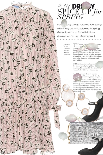 Prada Silk Dress- Fashion set