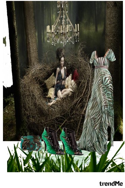 Forest fairy- Модное сочетание