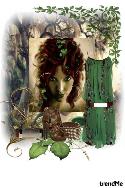 poison ivy- combinação de moda
