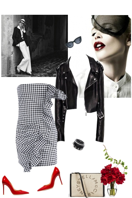 Black&White- combinação de moda