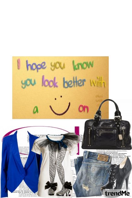 you look better with a smile on!- Fashion set