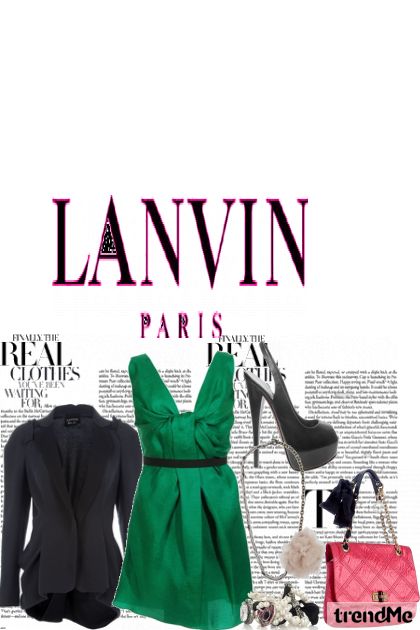 Lanvin except the shoes!!!- combinação de moda