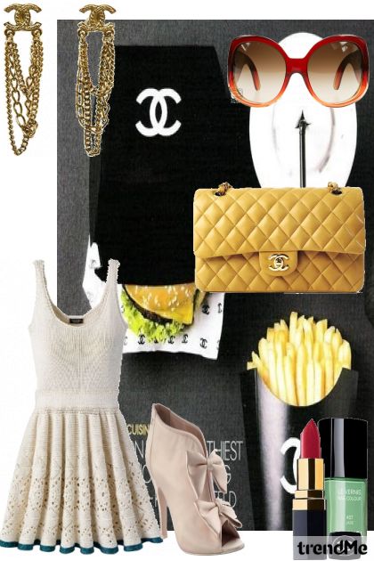 Chanel poster- Modekombination