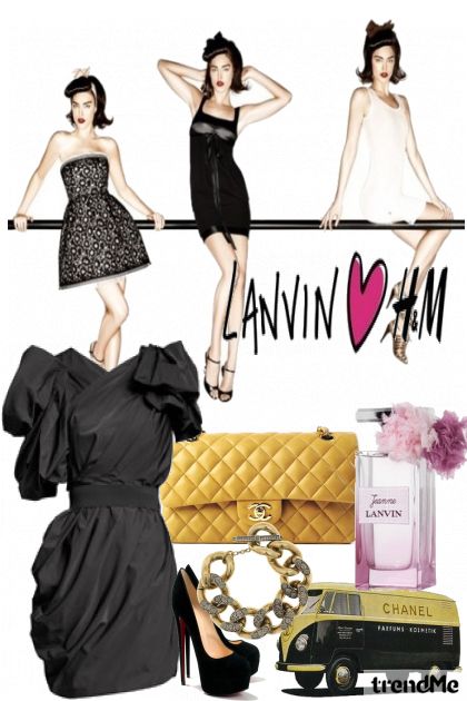 Chanel-Lanvin mix- Modna kombinacija
