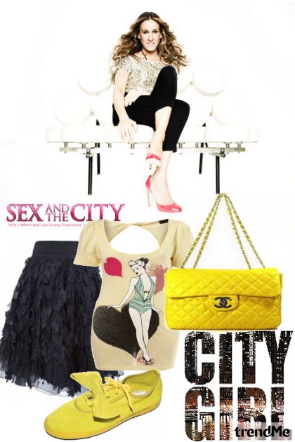 city girl- combinação de moda