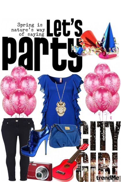 party.....- combinação de moda
