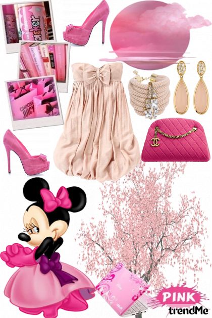 sweet little pinky pink!!!!!- Fashion set