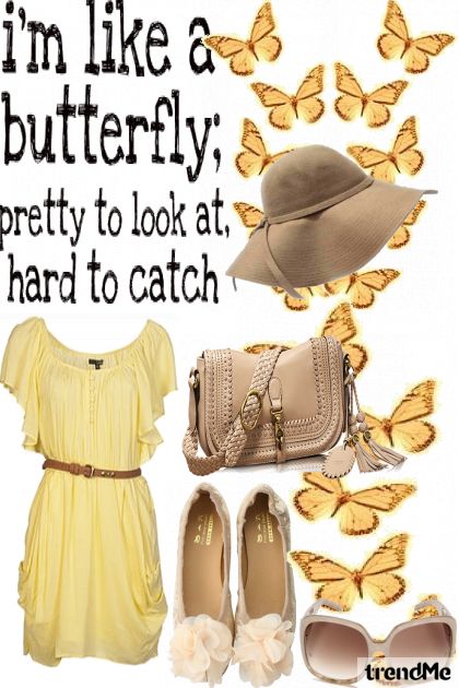 butterfly- Modna kombinacija