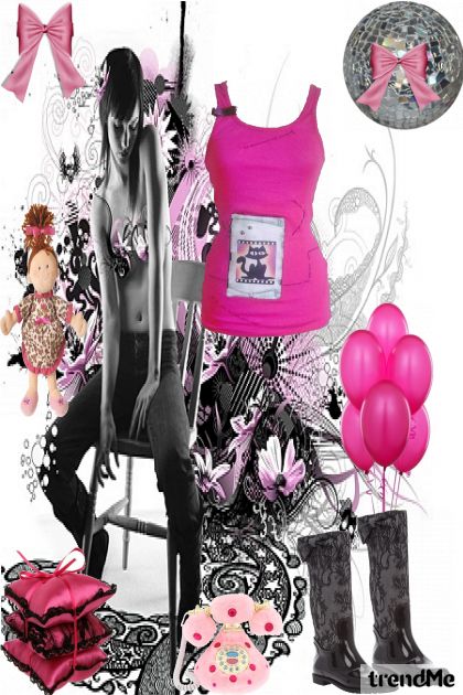 vesela roza- Fashion set