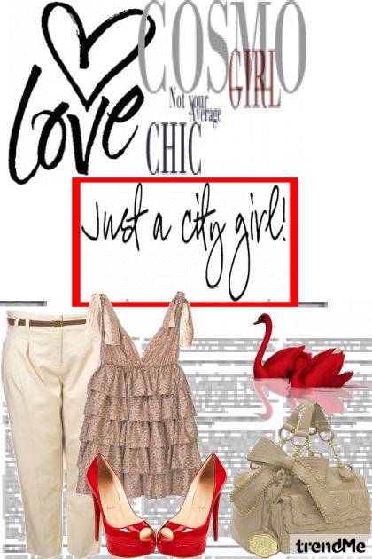 just a city girl!- Modna kombinacija