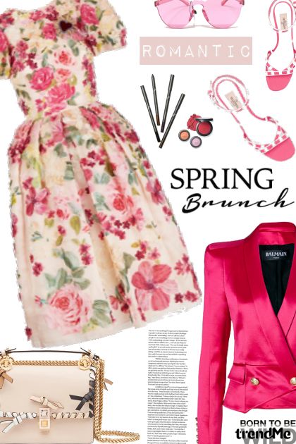 Spring brunch- combinação de moda
